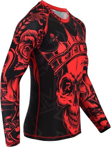 Roar BJJ Rash Guards MMA Grappling Jiu Jitsu Training No Gi Fight Wear Shirt UFC in Saudi Arabia