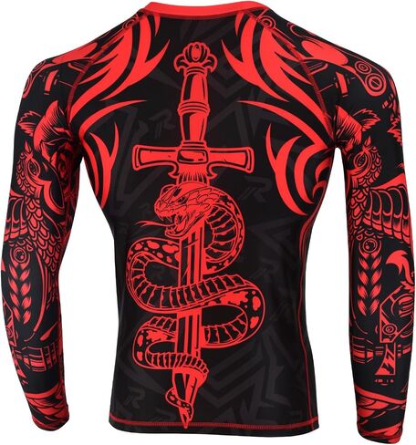 Roar BJJ Rash Guards MMA Grappling Jiu Jitsu Training No Gi Fight Wear Shirt UFC in Saudi Arabia