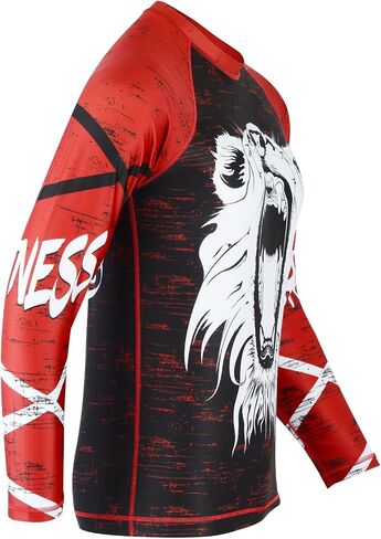 Roar BJJ Rash Guards MMA Grappling Jiu Jitsu Training No Gi Fight Wear Shirt UFC in Saudi Arabia