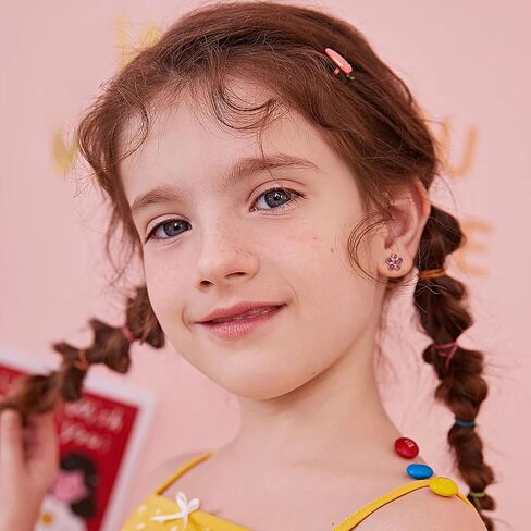 adramata الأقراط هيبوالرجينيك للفتيات النساء الجراحية الصلب الأطفال الأقراط لطيف هوجي هوب الأقراط تشيكوسلوفاكيا نجم الفراشة المسمار الظهر الأقراط 20 جرام 10 أزواج مجموعة الأقراط in Kuwait