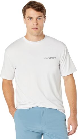 تي شيرت Quiksilver الرجالي Standard Mix Ss بأكمام قصيرة لركوب الأمواج Rashguard in Saudi Arabia