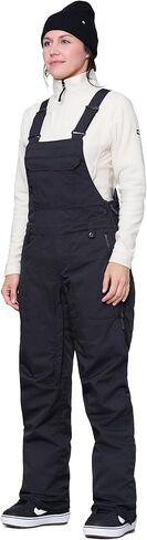 686 Women's Black Magic Bib - Ski & Snowboard Bib Pants - Water & Weather Resistant in Kuwait