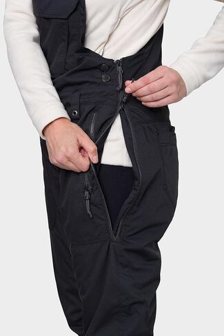 686 Women's Black Magic Bib - Ski & Snowboard Bib Pants - Water & Weather Resistant in Kuwait