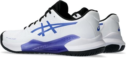 ASICS Men's Gel-Challenger 14 Tennis Shoe, 9.5, White/Sapphire in Saudi Arabia
