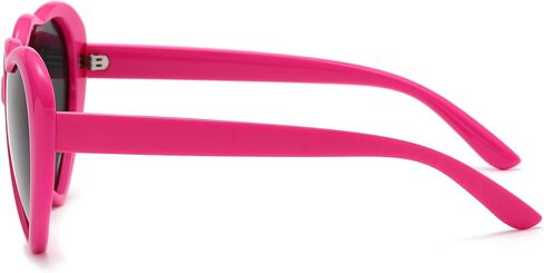 نظارات شمسية مستقطبة للأطفال من EYLRIM على شكل قلب للفتيات من سن 3 إلى 10 سنوات، نظارات شمسية جميلة ولطيفة للحفلات in Kuwait