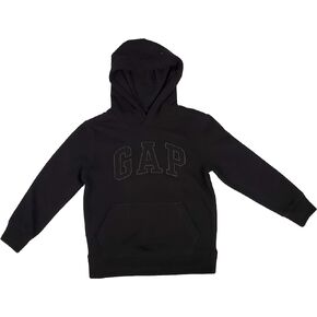 كنزة صوفية بغطاء للرأس تحمل شعار القوس للأولاد من Gap Factory
