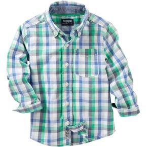 OshKosh B'Gosh Boys' Woven Buttonfront 31976510 in Saudi Arabia