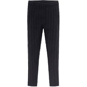 Hope & Henry Girls' Cable Sweater Legging