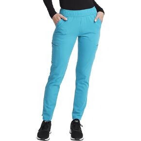 Cherokee Euphoria Women Scrubs Pant Mid Rise Tapered Leg Drawstring CK140A
