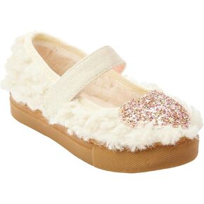 أحذية Bimbobimba للفتيات على شكل قلب كاجوال أحذية ماري جين المسطحة للأطفال الصغار in Kuwait