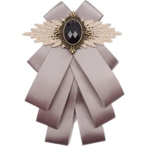 ربطات عنق عيد الميلاد للرجال ربطة عنق ذاتية jabot طوق بروش دبابيس موضة jabot طوق ربطة العنق قبل التعادل أسود القوس بروش