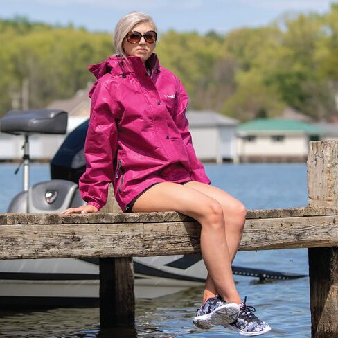 FROGG TOGGS Women's Classic All-Purpose Waterproof Breathable Rain Suit, Realtree Edge in Saudi Arabia