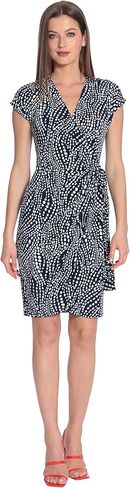 Maggy London Women's Matte Jersey V-Neck Wrap in Kuwait