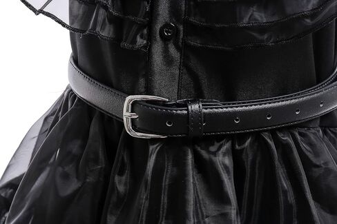 فستان الأميرة Mecamelon Halloween باللون الأسود للفتيات مع مجموعة إكسسوارات in Kuwait