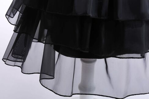 فستان الأميرة Mecamelon Halloween باللون الأسود للفتيات مع مجموعة إكسسوارات in Kuwait