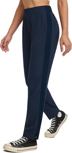 BALEAF Women's Golf Pants Ankle Sweatpants Stretch High Waist with Zipper Pockets Work Athletic Travel Petite UPF50+ in Saudi Arabia