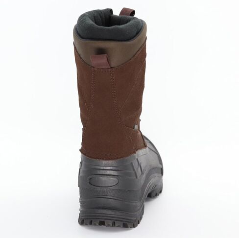 أحذية الشتاء الرجالية مقاومة للماء، وغير قابلة للانزلاق، وآمنة ودافئة للاستخدام في الهواء الطلق من جلد الغزال الكلاسيكي، وبطانة قابلة للفصل، ونعل خارجي مطاطي غير قابل للانزلاق، وأحذية بارتفاع منتصف الساق in Kuwait