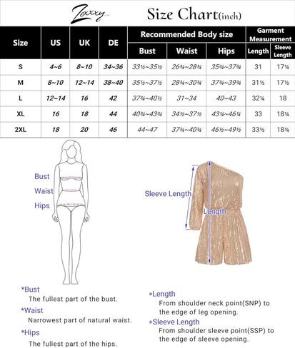 فستان Zexxxy النسائي اللامع اللامع بالترتر بكتف واحد وأكمام واحدة للحفلات الليلية في النادي in Kuwait