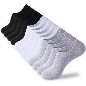 Korheyr No Show Socks Women And Men Invisible Low Cut Athletic Liner Socks, 6 Pairs in Saudi Arabia