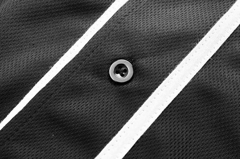 JUNG KOOK Mens Baseball Jersey Button Down Plain Tshirts Hipster Hip Hop Softball Sports Active Tee in Kuwait