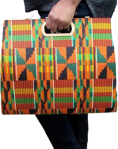 Kente Handbag 1, African Purse, Kente Bag, Ankara Handbag, African Print Accessory in Saudi Arabia
