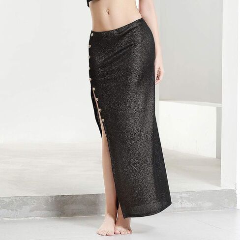 ROYAL SMEELA Belly Dance Skirt Slit Belly Dancing Skirt Long Bellydance Skirts Sexy Dancer Costumes for Women Carnival Outfit in Saudi Arabia