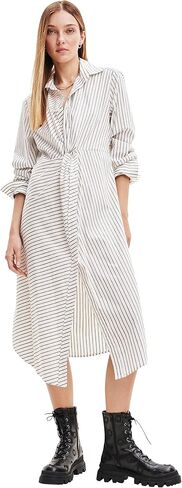 Desigual Women's Woman Woven Dress Long Sleeve in Saudi Arabia