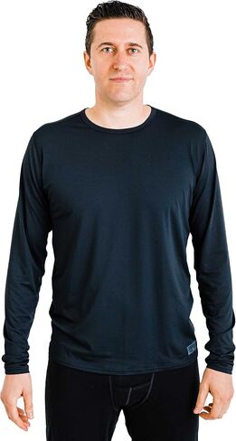 Polarmax Men's Single Layer Crewneck Midweight Relaxed Fit Base Layer in Saudi Arabia
