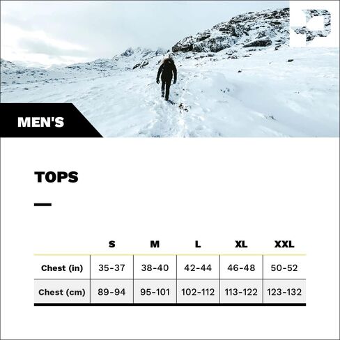 Polarmax Men's Single Layer Crewneck Midweight Relaxed Fit Base Layer in Saudi Arabia