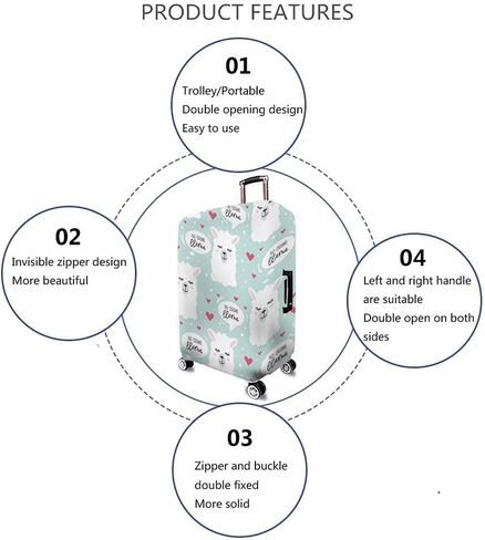 IBILIU Travel Luggage Cover Protector Cool Army Camouflage Military Green Camo Suitcase Cover Protectors Washable Luggage Suitcase Cover for 25-28 Inch L in Saudi Arabia