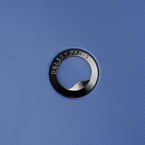 حقيبة ديلسي باريس كاكتوس ذات الجوانب الصلبة بعجلات دوارة، أبيض/أزرق، مقاس متوسط ​​24 بوصة in Kuwait