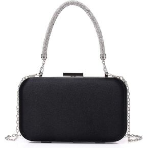 Comeon Women Evening Clutch Bag Silk Satin Party Handbags Bridal Wedding Purses Formal Clutch Elegant Cocktail Crossbody Bags in Saudi Arabia