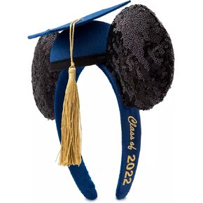 DisneyParks Disney Parks Exclusive - Minnie Mickey Ears Headband - 2022 Graduation Cap, Blue in Kuwait