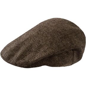 Mens Classic English Tweed Flat Cap in Saudi Arabia
