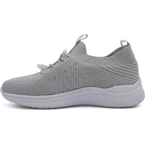 Laforst Womens Synthetic Mesh Upper Lace Up Slip Resistant Server Waitress Slip On Sneaker