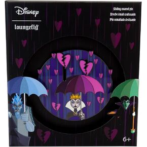 LOUNGEFLY DISNEY VILLAINS CURSE YOUR HEARTS 3 INCH PIN in Kuwait