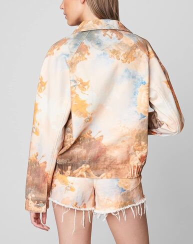 [BLANKNYC] womens Luxury Clothing Denim Trucker Jacket in Saudi Arabia