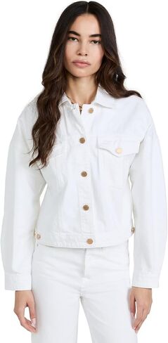 [BLANKNYC] womens Luxury Clothing Denim Trucker Jacket in Saudi Arabia