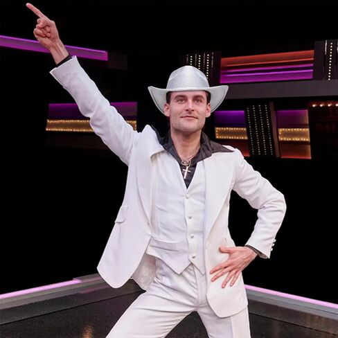 قبعة رعاة البقر LiuSuper Disco، قبعات رعاة البقر ذات الترتر اللامع للمهرجانات الموسيقية والحفلات وقبعة رعاة البقر وقبعات راعية البقر للنساء والرجال in Kuwait