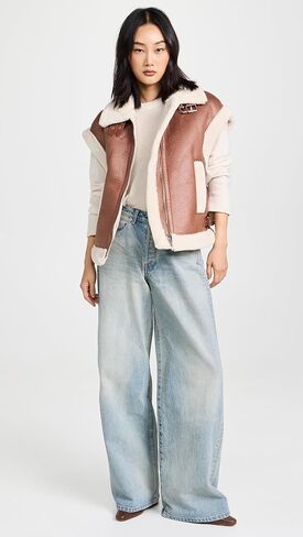 سترة BLANKNYC النسائية النباتية والشيربا in Kuwait