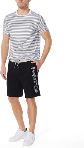 Nautica Men's Fleece Logo Shorts in Saudi Arabia