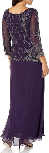 J Kara Women's 3/4 Sleeve Beaded Dress in Saudi Arabia