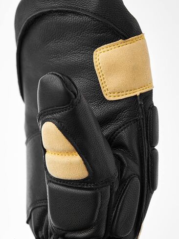 Hestra Impact Racing Junior Leather Mitt (Youth 4-13yrs) | Insulated Protective Kids Mittens for Skiing, Racing, Snowboarding & Winter Sports in Kuwait