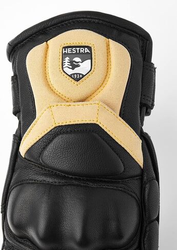 Hestra Impact Racing Junior Leather Mitt (Youth 4-13yrs) | Insulated Protective Kids Mittens for Skiing, Racing, Snowboarding & Winter Sports in Kuwait
