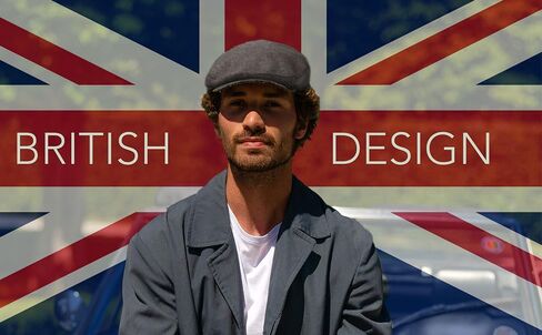 Mens Classic English Tweed Flat Cap in Saudi Arabia