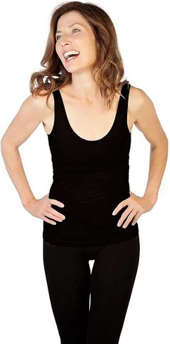 Skinny Tees Women's Basic Wide Strap Cami in Saudi Arabia
