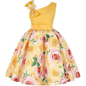Cichic Elegant Girls' Special Occasion Dress Princess Dresses for Kids 5-6 Years Old Light Purple in Kuwait