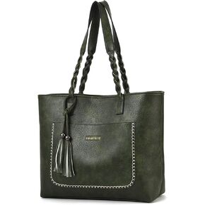 حقائب يد نسائية حقيبة كتف ريترو محفظة حقيبة هوبو محفظة مضغوطة حقائب سفر مقاومة للماء مع شرابة in Kuwait