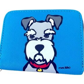 Marc Tetro Small Women's Schnauzer wallet wristlet - Blue in Kuwait