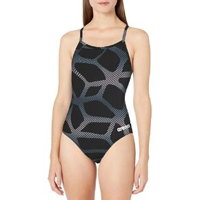 ARENA Women's Spider Light Drop Back MaxLife One Piece Swimsuit in Kuwait